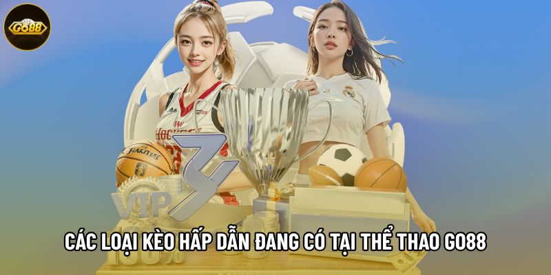 Các loại kèo hấp dẫn đang có tại thể thao Go88